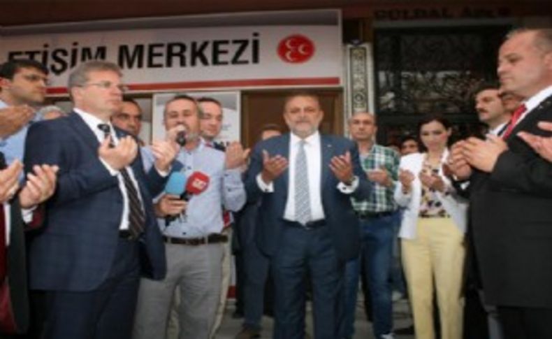 MHP Karabağlar SİM dualarla açıldı